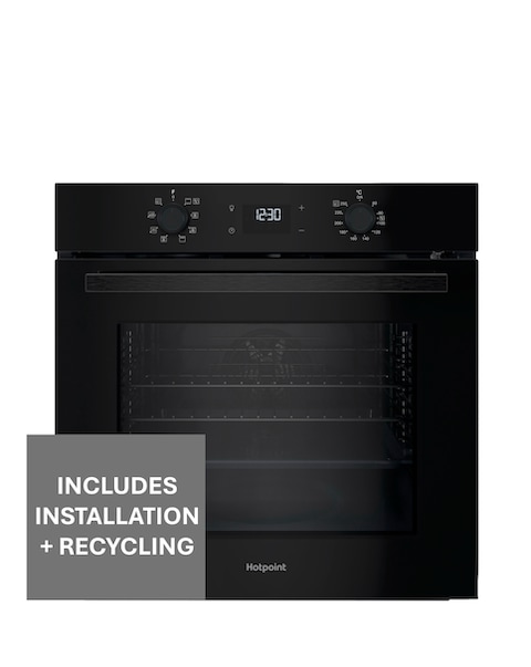 Hotpoint Class 2 HO475PBUK Built-In Electric Single Oven Pyrolytic Clean Install