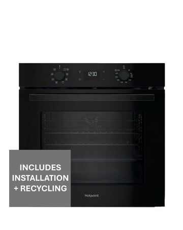 Hotpoint Class 2 HO475PBUK Built-In Electric Single Oven Pyrolytic Clean Install
