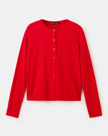 Mango Knitted Button Cardigan