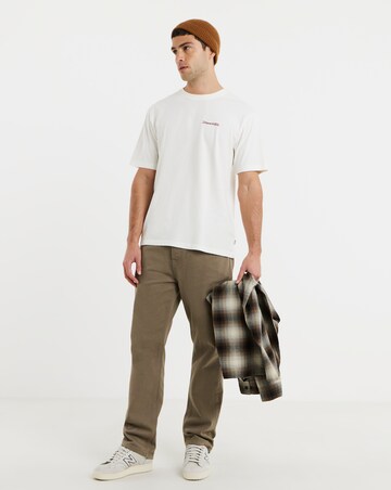 Only & Sons Milo Fixworks Washed Relaxed Fit T-Shirt - Pine Green
