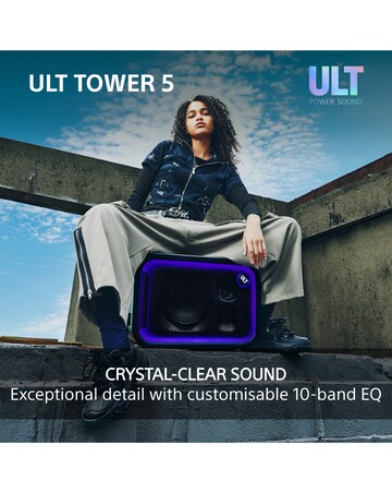 Sony ULT Tower 5 Party Speaker - Black