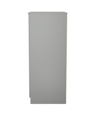 Eider Ready Assembled 2 Door Midi Wardrobe - Kids