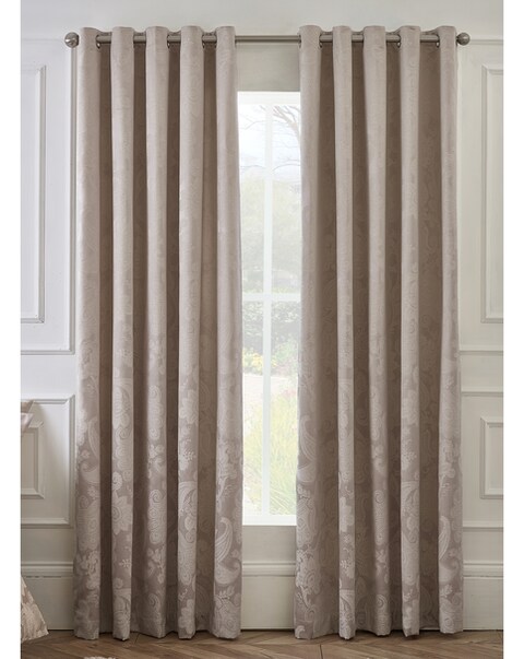 New In - Catherine Lansfield Jacquard Curtains