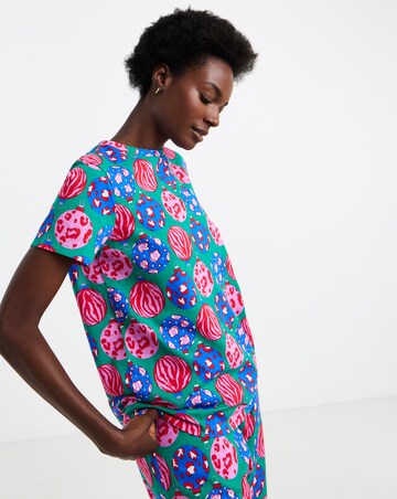 Pretty Secrets Value Bright Bauble Print Pyjama Set