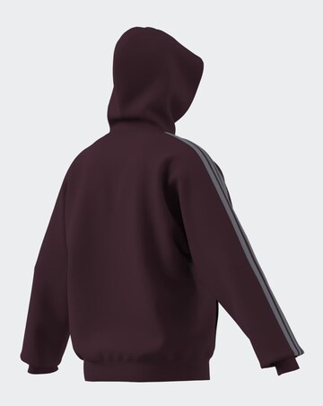 adidas 3 Stripes Full Zip Fleece Hoodie