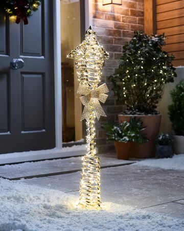 Shimmer Twist Lamp Post - 90cm