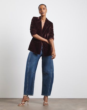 Joanna Hope Velour Co ord Blazer