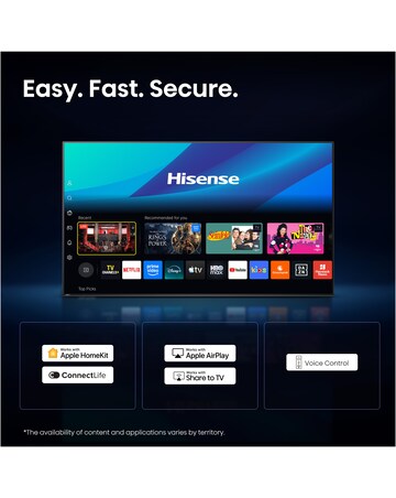 Hisense 50E78STUK PRO 50in QLED 4K Ultra HD Smart Gaming TV
