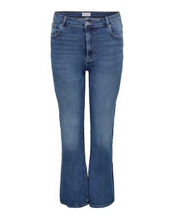 ONLY HIGH WAISTED FLARED DENIM JEAN