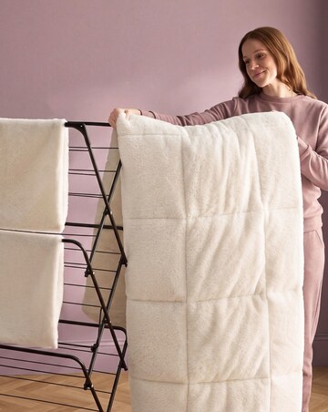 Silentnight Coverless Faux Fur 10.5 Tog Duvet