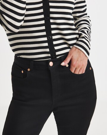 Black Magisculpt Bootcut Jeans