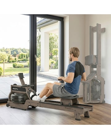 Marcy AquaPro Wood Water Rowing Machine