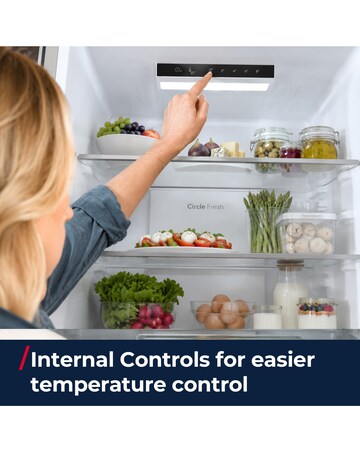 Hoover HONCQ2T6S18DWK Fridge Freezer