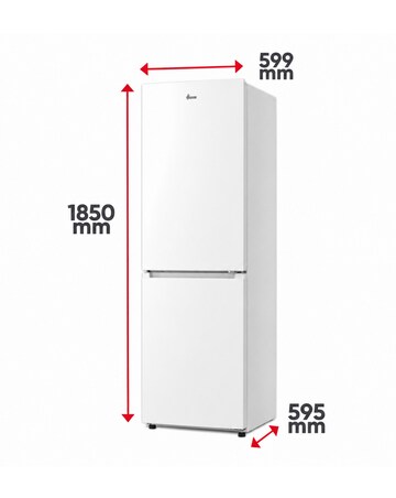 Hoover HONCQ2T6S18DWK Fridge Freezer