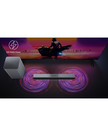 TCL S55HK Series 2.1 Dolby Atmos All-in-One Dual Bass Soundbar with Subwoofer