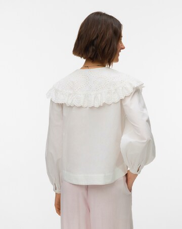 Vero Moda Lilo Collar Woven Blouse