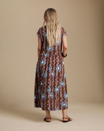 Julipa Printed Jersey Midi Dress
