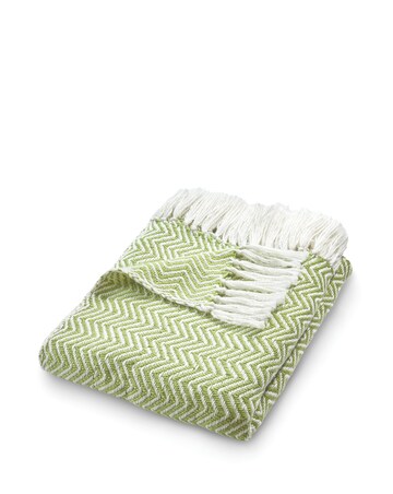 Woven Herringbone Indoor/Outdoor Throw