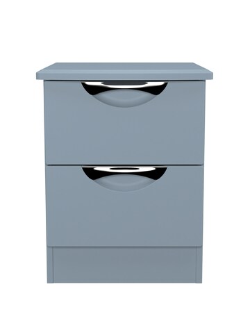 Haydn Ready Assembled 2 Drawer Bedside - Kids