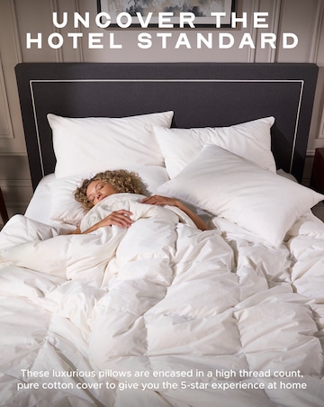 Snuggledown Hotel Goose Feather & Down Pillow