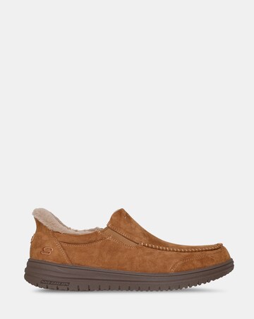 Skechers Slip-Ins Murette Scofield Slipper - Chestnut