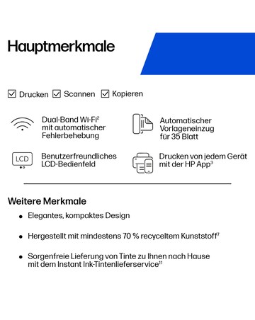 HP DeskJet 4310 All in One Printer - Black