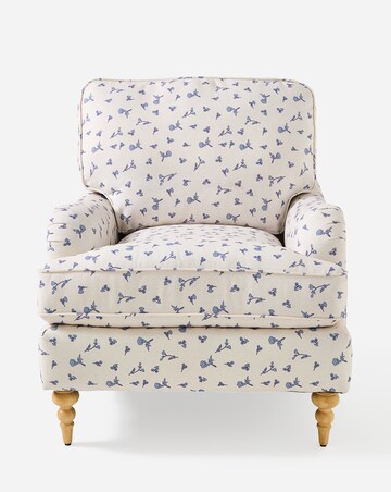 Wisteria Floral Armchair