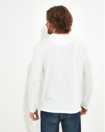 Joe Browns Got Your Back Henley - White