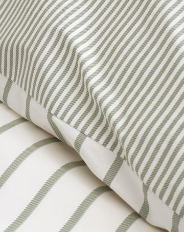 Bianca Hampton Stripe 100% Cotton Duvet Cover Set