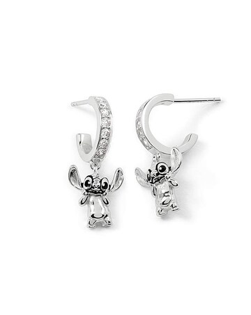 Stitch Hanging Drop Earrings