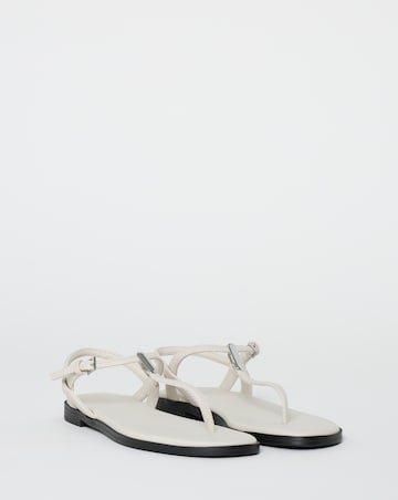 Rocky T Bar Hardware Detail Flat Sandals - Wide Fit (E)