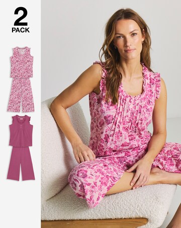 Julipa (2 Pack) Value Floral Pyjama Sets