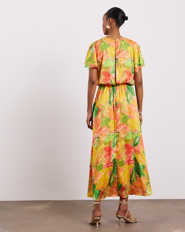 Joanna Hope Split Sleeve Maxi Dress