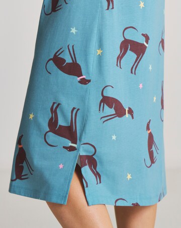 Pretty Secrets (2 Pack) Value Dog Print Midi Nighties