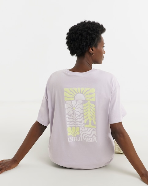 Columbia Rolling Bend Oversized Back Print T-Shirt