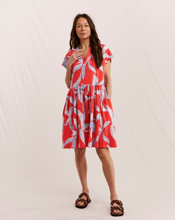 Julipa Printed Cotton T-Shirt Dress