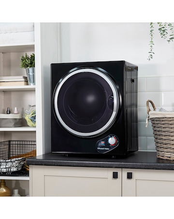 Russell Hobbs RH3VTD800B 2.5kg Compact Vented Tumble Dryer - Black
