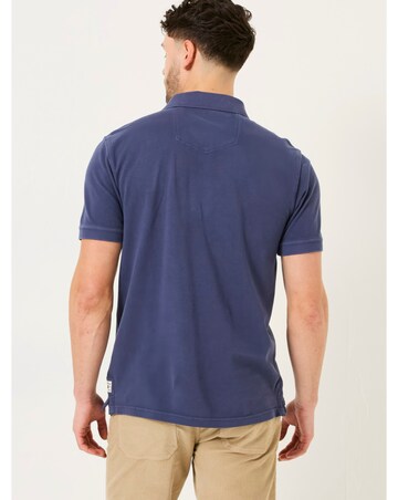 Fatface Pique Polo - Denim Blue