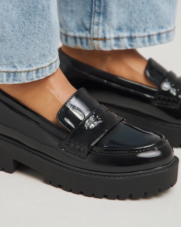 Dallas Chunky Penny Loafer Extra Wide EEE Fit