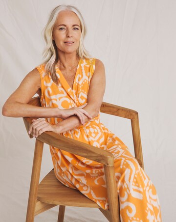 Julipa V-Neck Sleeveless Jersey Dress