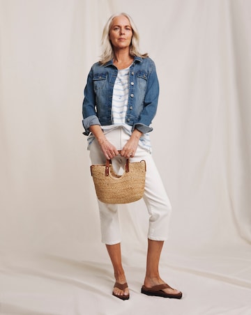 Julipa Embroidered Stripe T-Shirt