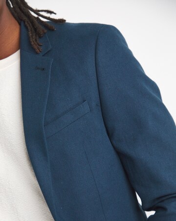 Linen Blend Suit Jacket
