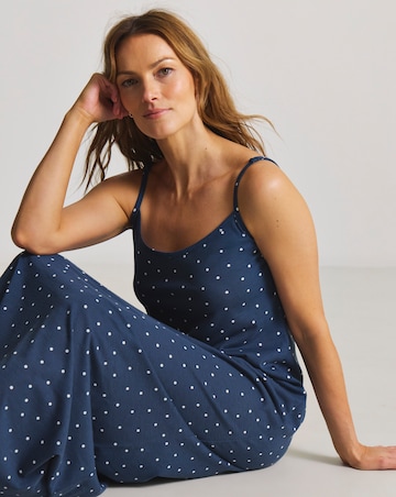 Pretty Secrets Value Cami Maxi Nightie Spot Print