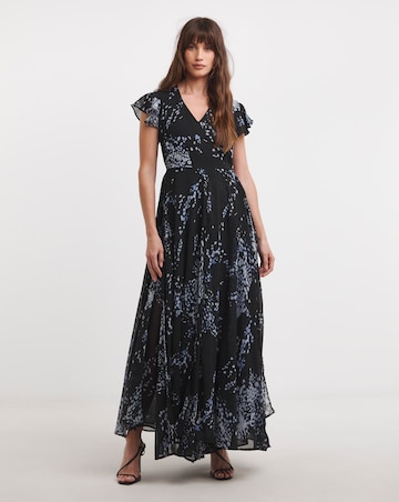 Religion Destiny Angel Sleeve Maxi Dress