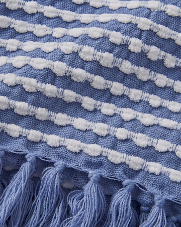 Catherine Lansfield Stab Stitch Throw