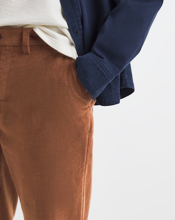 Cord Cotton Stretch Straight Fit Chino