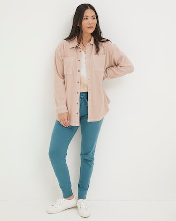 FatFace 'Ebb & Flow' Cotton Liza Waffle Shirt