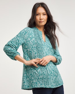 Julipa Pintuck Jersey Top