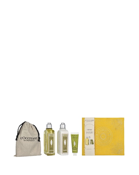 L'Occitane Verbena Body And Nail 3 Piece Gift Set
