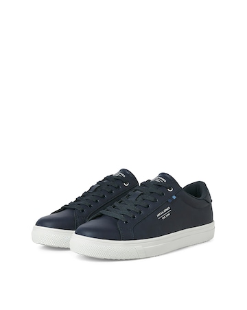 Jack & Jones Bale PU Trainer - Navy/White